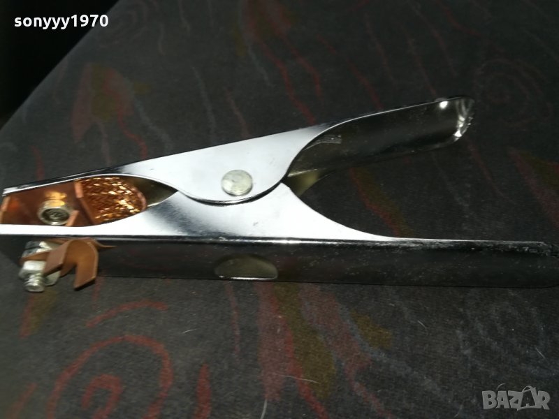 МАСА/ИНОКС-ЩИПКА ЗА ЕЛЕКТРОЖЕН-300А 0712201831, снимка 1