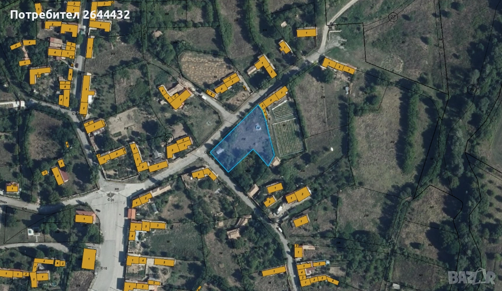 Имот в с. Мостич до гр. В. Преслав - 1553 кв.м. регулация/ток/вода/УПИ, снимка 1