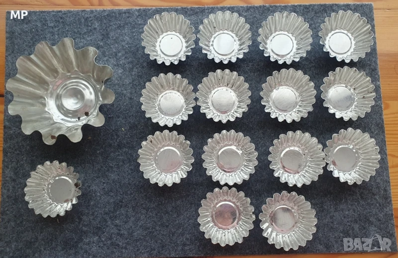 Метални форми за мъфини 15 +1, снимка 1