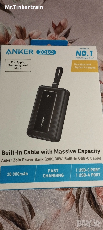 power bank Anker 20000, снимка 1