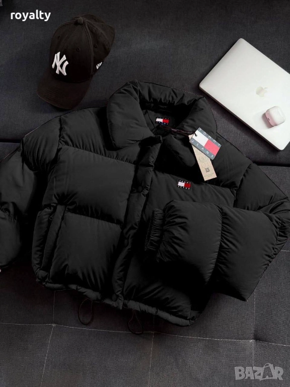 Tommy Hilfiger Късо Черно Дамско Зимно Яке , снимка 1