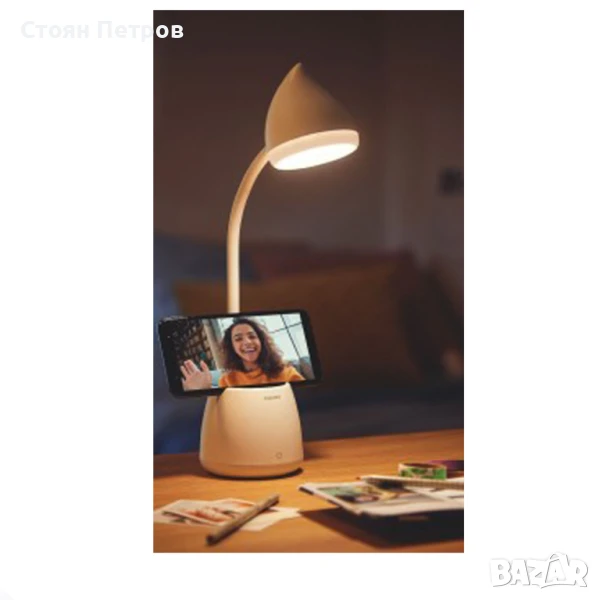 Настолни LED лампи Philips Hat DSK213, снимка 1