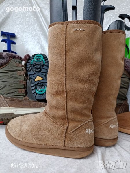 UGG® аналог,топли унисекс ботуши 36 - 37 Rip Curl® оригинал, 100% естествена кожа, снимка 1