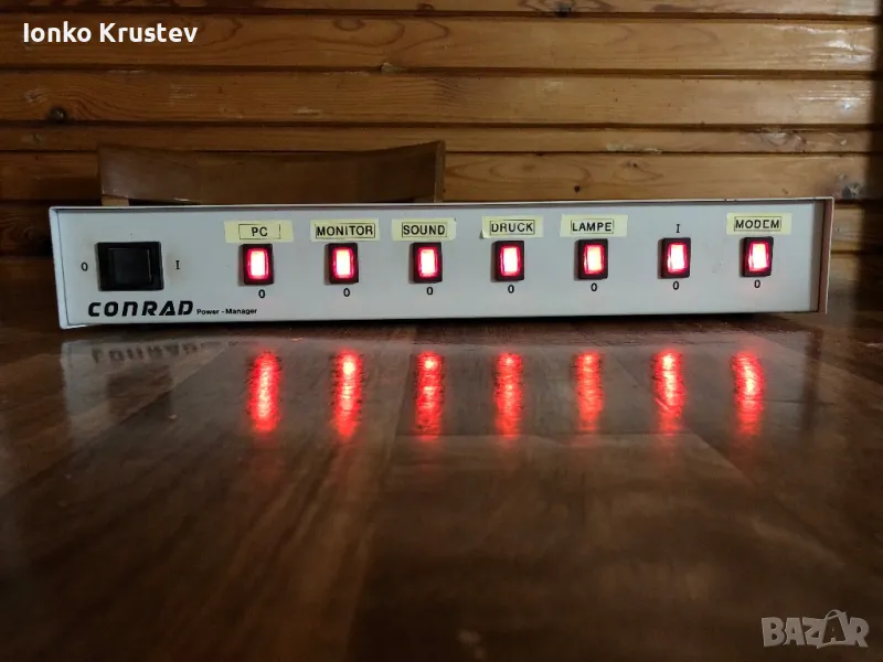 Разклонител “ CONRAD-power manager”, снимка 1