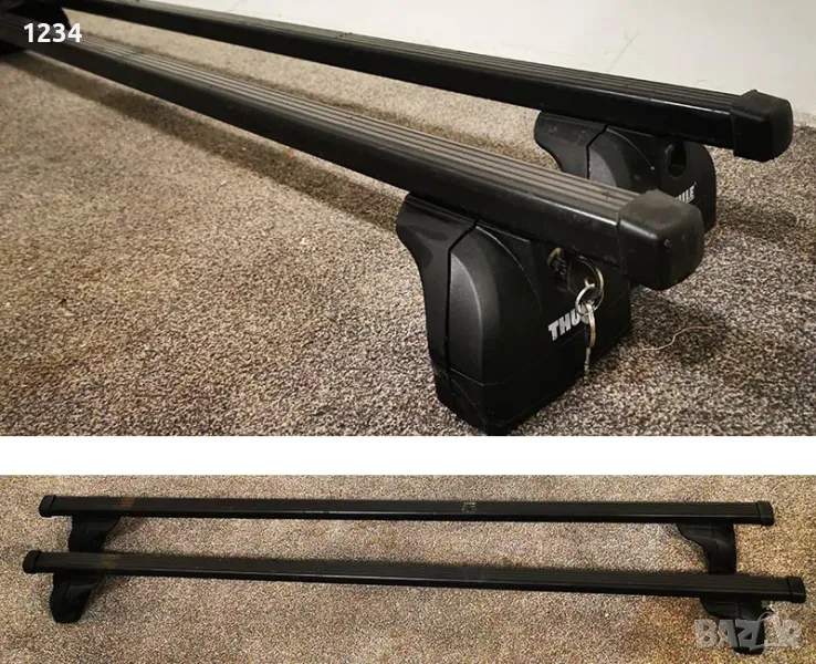 Багажник напречни греди THULE за FORD Galaxy и Focus II, снимка 1