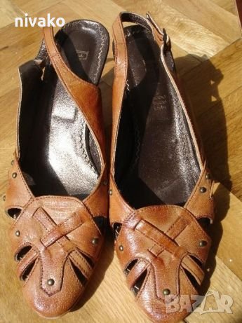 Продавам италиански дамски кожени обувки Fratelli, снимка 1