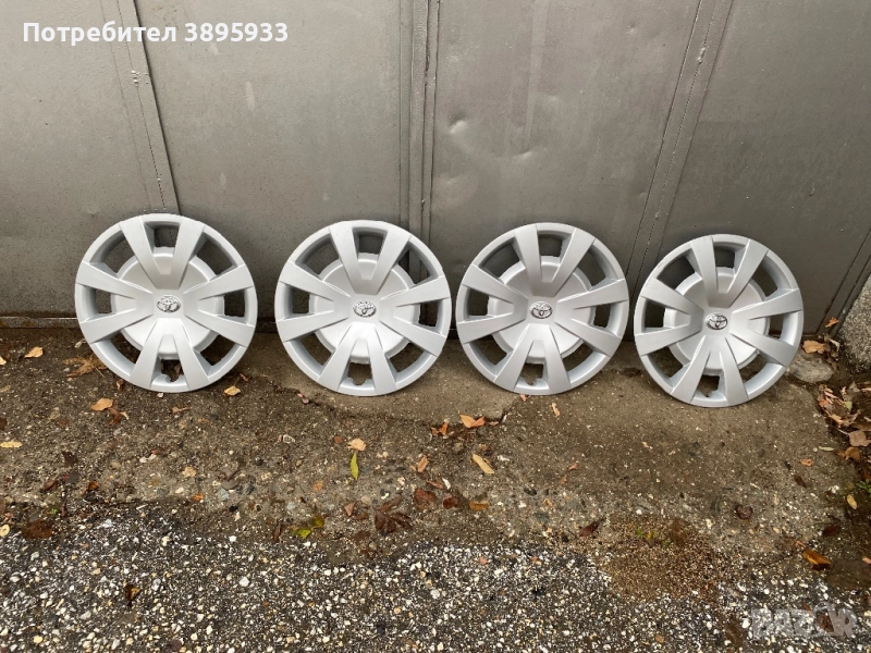 Оригинани тасове на Toyota 16”, снимка 1