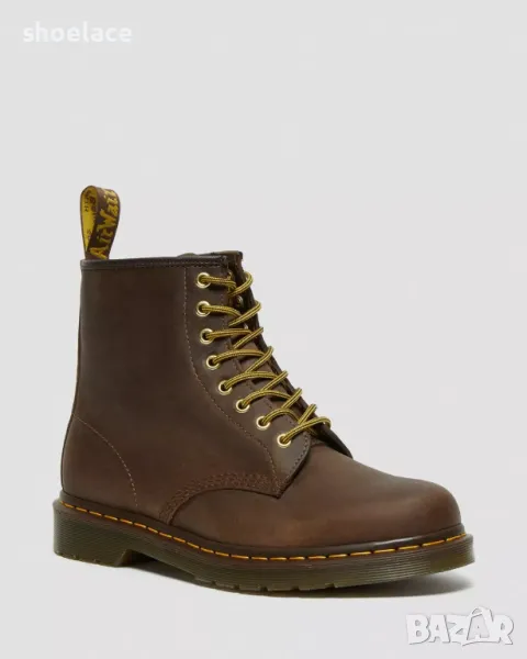  Dr. Martens 1460 Crazy Horse Leather Lace Up Boots 40, снимка 1