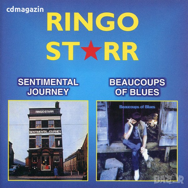 Компакт дискове CD Ringo Starr ‎– Sentimental Journey / Beaucoups Of Blues, снимка 1