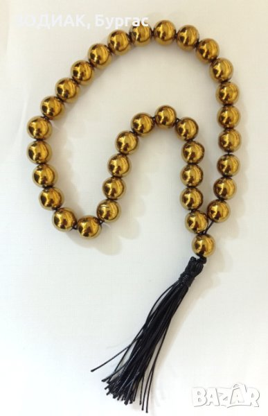 Броеница - Галванизиран ХЕМАТИТ, снимка 1