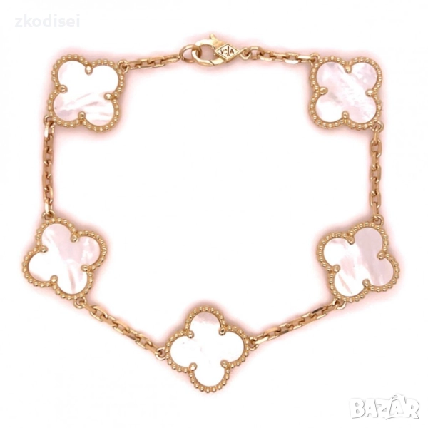 Златна мъжка гривна Van Cleef 10,25гр. 20,5см. 14кр. проба:585 модел:33760-4, снимка 1