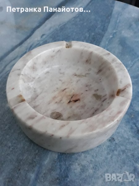 Пепелник,мрамор,40 годишен, снимка 1