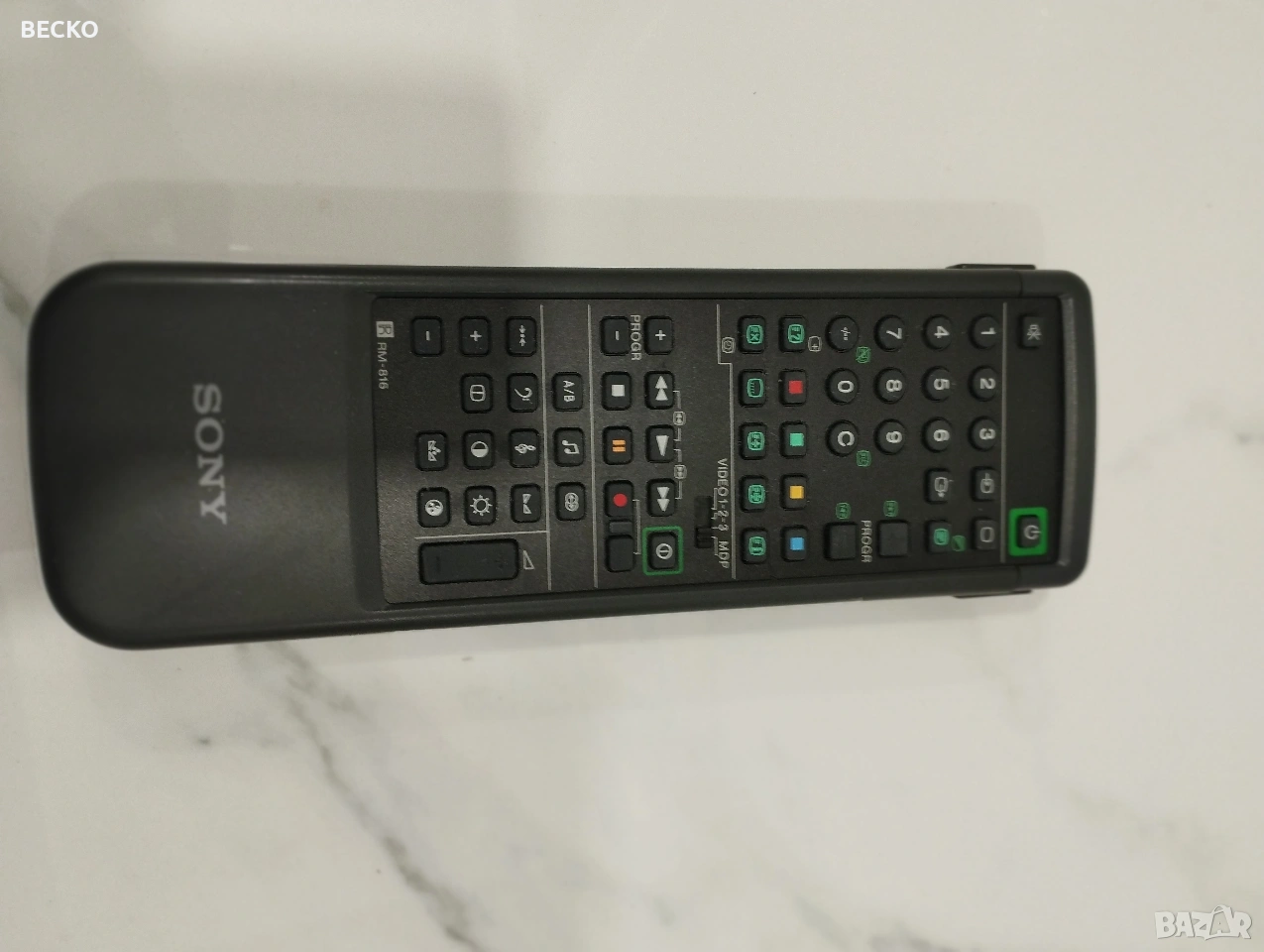 Дистанционно управление Sony, снимка 1