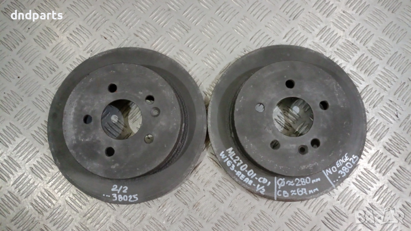 Задни дискове Mercedes ML270 CDI W163 2001г.	, снимка 1