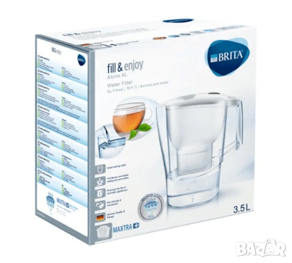 Кана за филтриране BRITA Aluna XL, 3.5 л., снимка 1