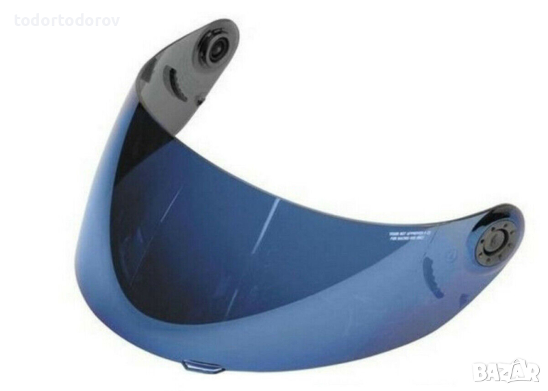 IRIDIUM Blue визьор каска SHARK S700 S900 S600 OPENLINE RIDILL, снимка 1
