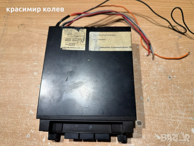 винтидж автокасетофон "PANASONIC CX-6600EG", снимка 3 - Декове - 52679622