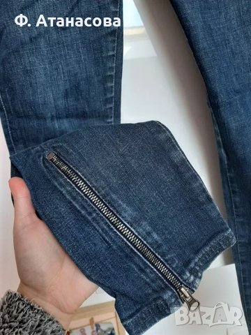 Разпродажба! Страхотни дънки на Стела Макартни с повдигащ и стягащ ефект, размер ХС, снимка 7 - Дънки - 38433253