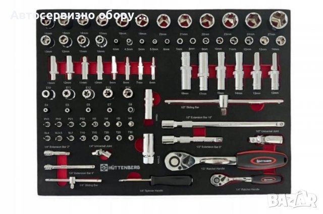 Шкаф с инструменти с 7 чекмеджета – 6 пълни ForceKraft - Huttenberg, снимка 2 - Други инструменти - 39943812