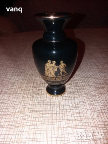 Гръцка ваза  24к злато,ръчна изработка, снимка 1 - Антикварни и старинни предмети - 28436869