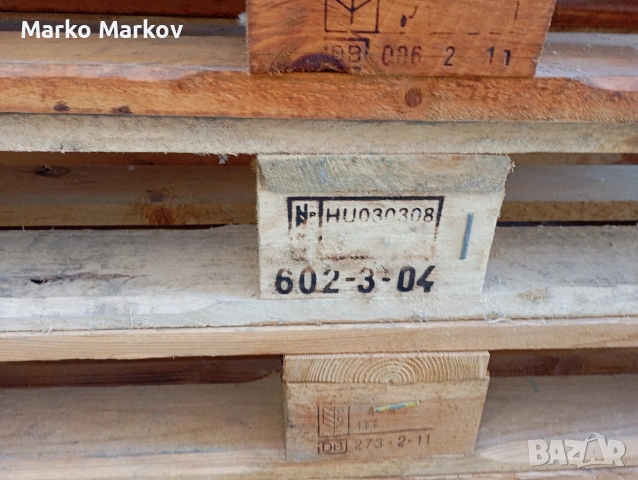 Продавам евро палети , снимка 2 - Други - 54325064