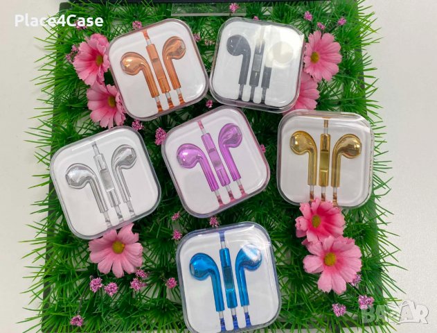 Цветни слушалки с 3.5мм jack, снимка 1 - Слушалки, hands-free - 38469450