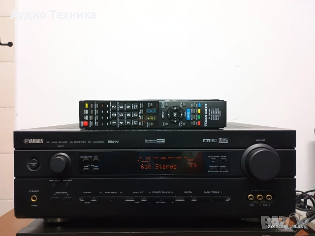 Ресивър (усилвател) YAMAHA RX-V440RDS. Перфектен! Изпращам видео. , снимка 2 - Ресийвъри, усилватели, смесителни пултове - 52850331