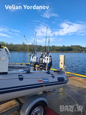 Риб лодка 380 Тохамаран Alurib, снимка 2 - Екипировка - 52115682