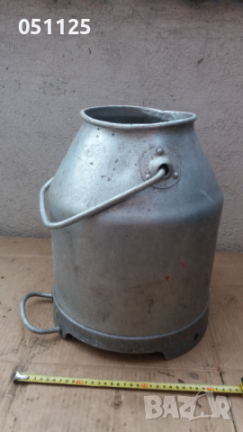 стар алуминиев гюм за мляко, 30 литра , снимка 5 - Антикварни и старинни предмети - 44529675