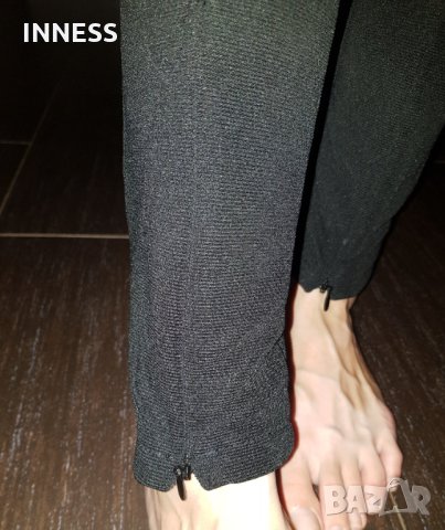 Ново. Черен панталон с висока талия H&M, снимка 2 - Панталони - 30085805