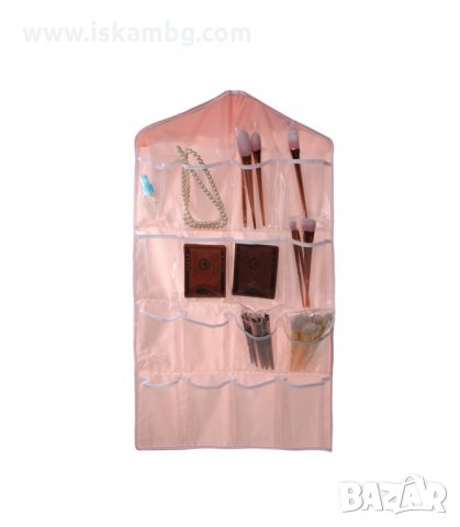 ВИСЯЩ ОРГАНАЙЗЕР ЗА ЧОРАПИ И БЕЛЬО 16 ДЖОБА - код 1698, снимка 2 - Органайзери - 33989625