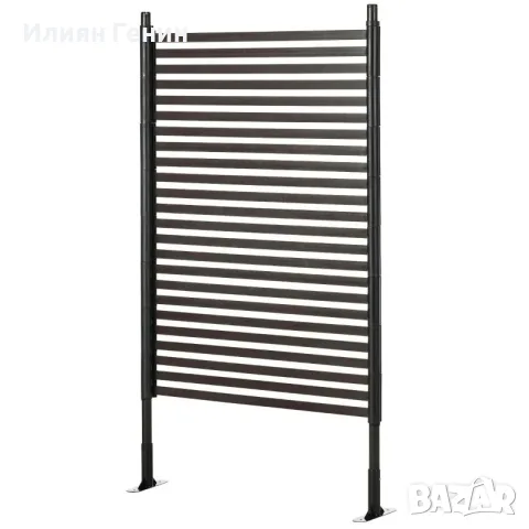 Метална ограда Outsunny, снимка 10 - Градински мебели, декорация  - 55985481