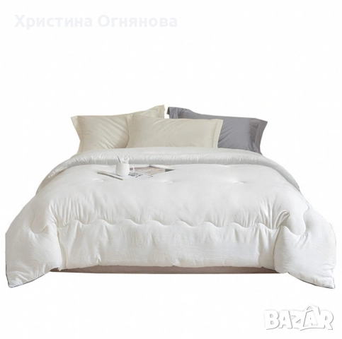Целогодишен олекотен юрган 200x220 см – Топлина и комфорт за зимата, снимка 5 - Други стоки за дома - 52845202
