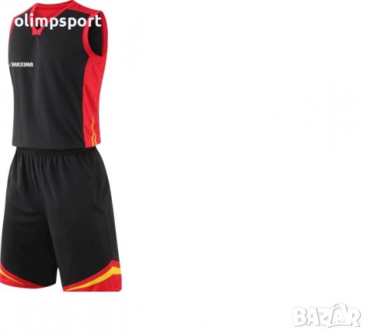 Баскетболен екип, комплект потник и шорти с джобове. Подходящ за тренировки и официални мачове. , снимка 4 - Баскетбол - 37827877