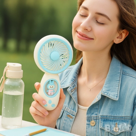 Ръчен USB мини вентилатор, снимка 6 - Друга електроника - 51948553