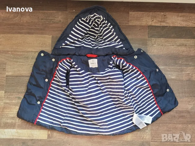 Бебешко яке 12-18м, качествена английска марка Junior J, снимка 2 - Бебешки якета и елеци - 56244343