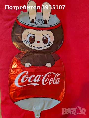 Фолиев балон Лабубу , снимка 3 - Други - 51065054