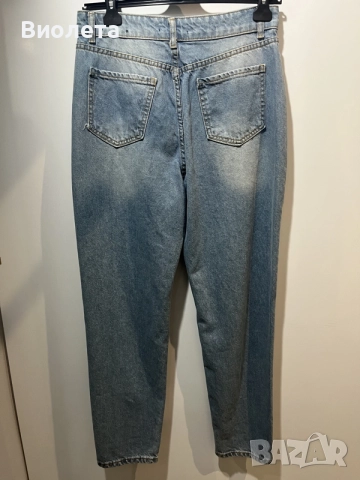 Дамски дънки Mom Fit размер 29, снимка 2 - Дънки - 56457629