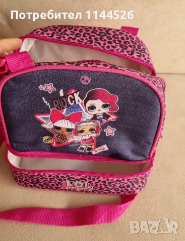 Ръчно шита раница и чанта през рамо за храна , снимка 5 - Раници - 51237093