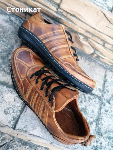 Мъжки обувки ЕСТЕСТВЕНА КОЖА , снимка 3 - Ежедневни обувки - 42904131