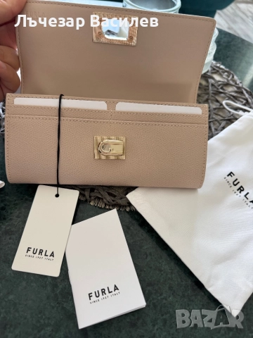 Оригинал дамски портфейл Furla, снимка 4 - Чанти - 51788484
