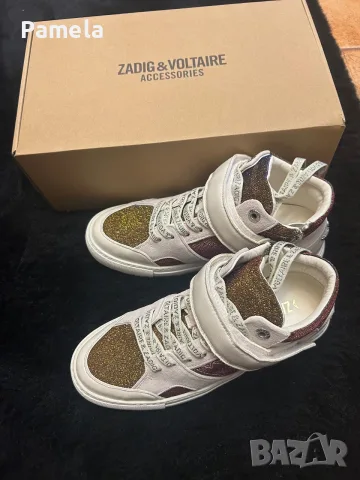 ZADIG&VOLTAIRE - нови кецове - 39 номер, снимка 11 - Дамски ежедневни обувки - 56238876