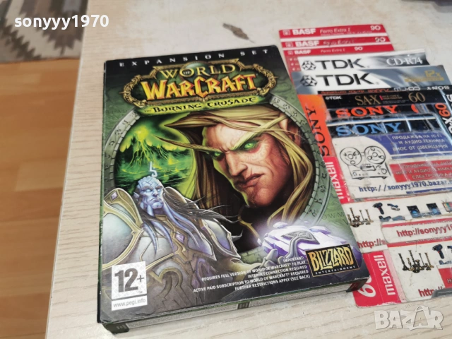 WORLD OF WARCRAFT-4 ДИСКА В ЛУКСОЗНА КУТИЯ 1604260744H1E3RR