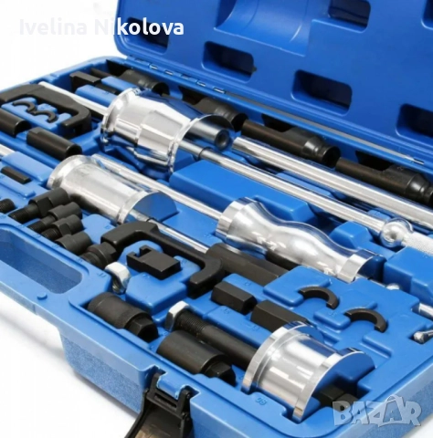 Комплект обратен чук за вадене на дюзи 40 части