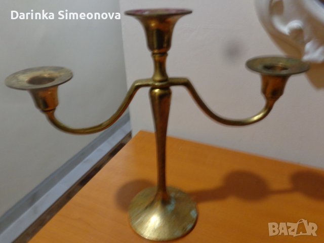 свещници 2 вида, снимка 2 - Антикварни и старинни предмети - 39579923