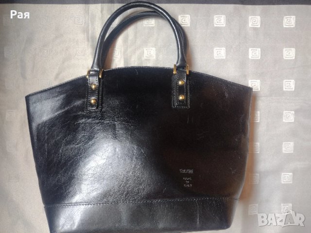 Кожена дамска чанта