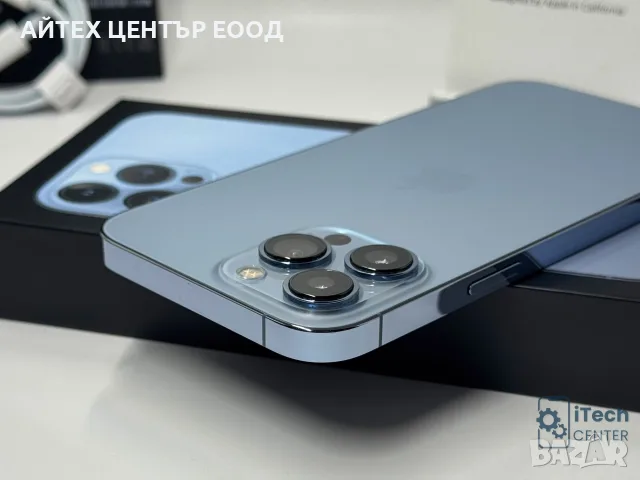 iPhone 13 Pro Max, 128GB, Blue, 100% батерия, КАТО НОВ, 1г. ГАРАНЦИЯ!, снимка 6 - Apple iPhone - 56005629