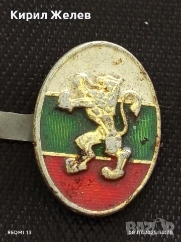 Две стари редки кокарди от соца за войнишко кепе за КОЛЕКЦИЯ 48516, снимка 2 - Други ценни предмети - 50946973