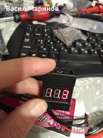 Чекер / аларма / волтметър  за Li-Po / Li-ion батерии от 1 до 8 клетки,с аларма за ниско напрежение , снимка 5 - Друга електроника - 32116654