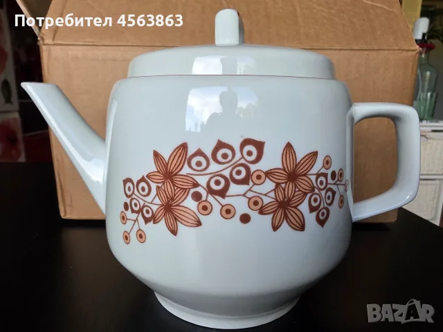 Чайник на Китка, снимка 2 - Сервизи - 56315526